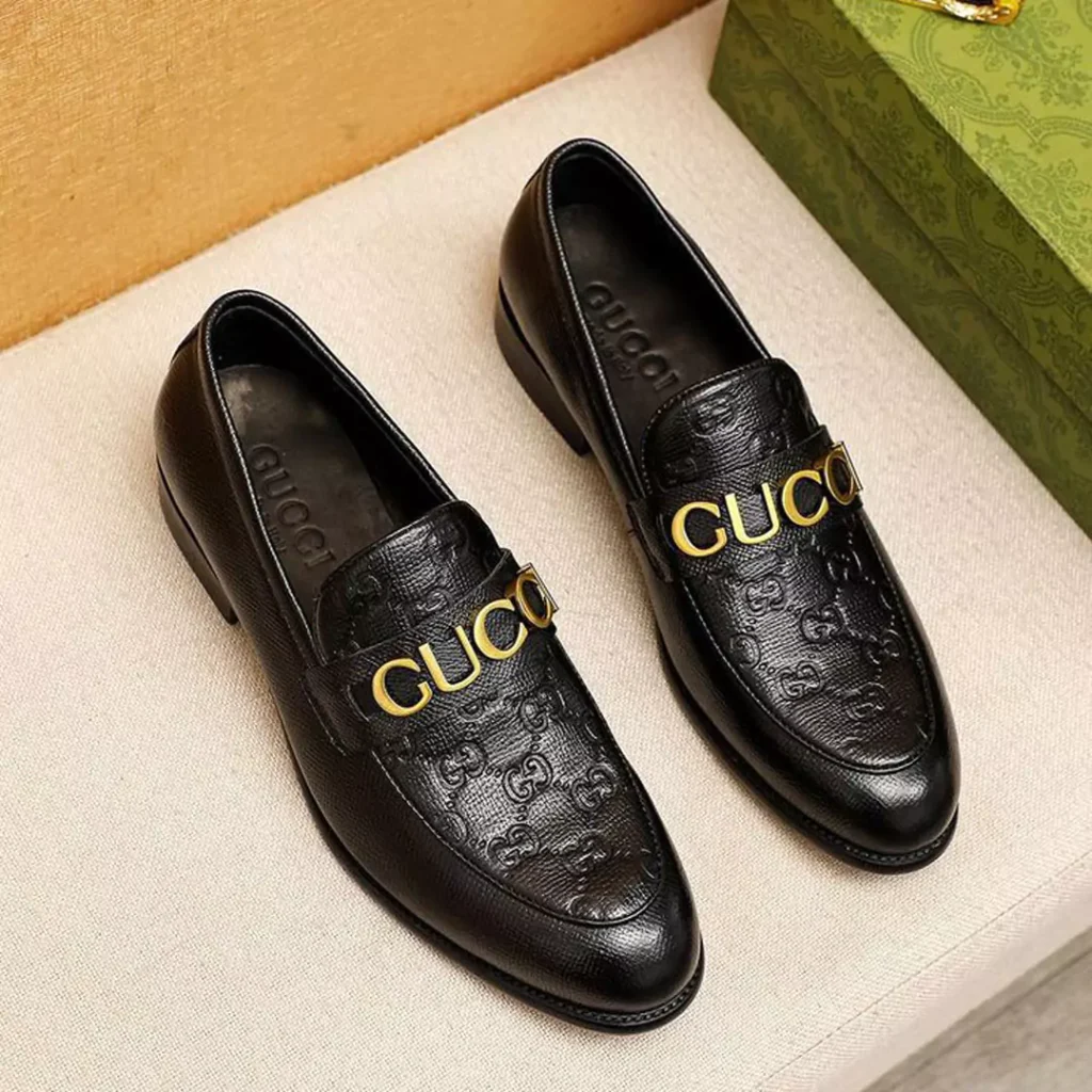 GUCCI men's college shoes 