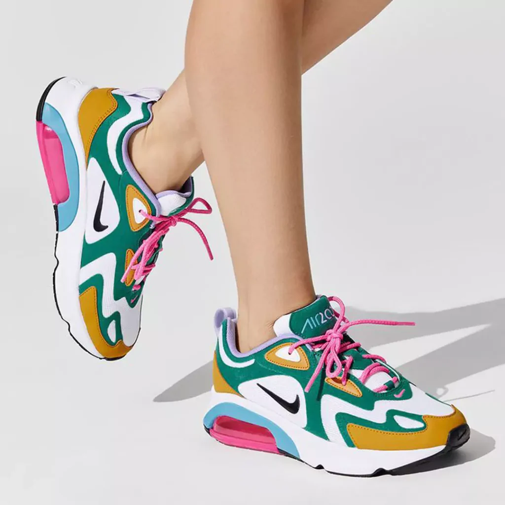 colorful Nike women's sneakers