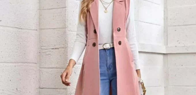 chic vest outfits for women of 2024