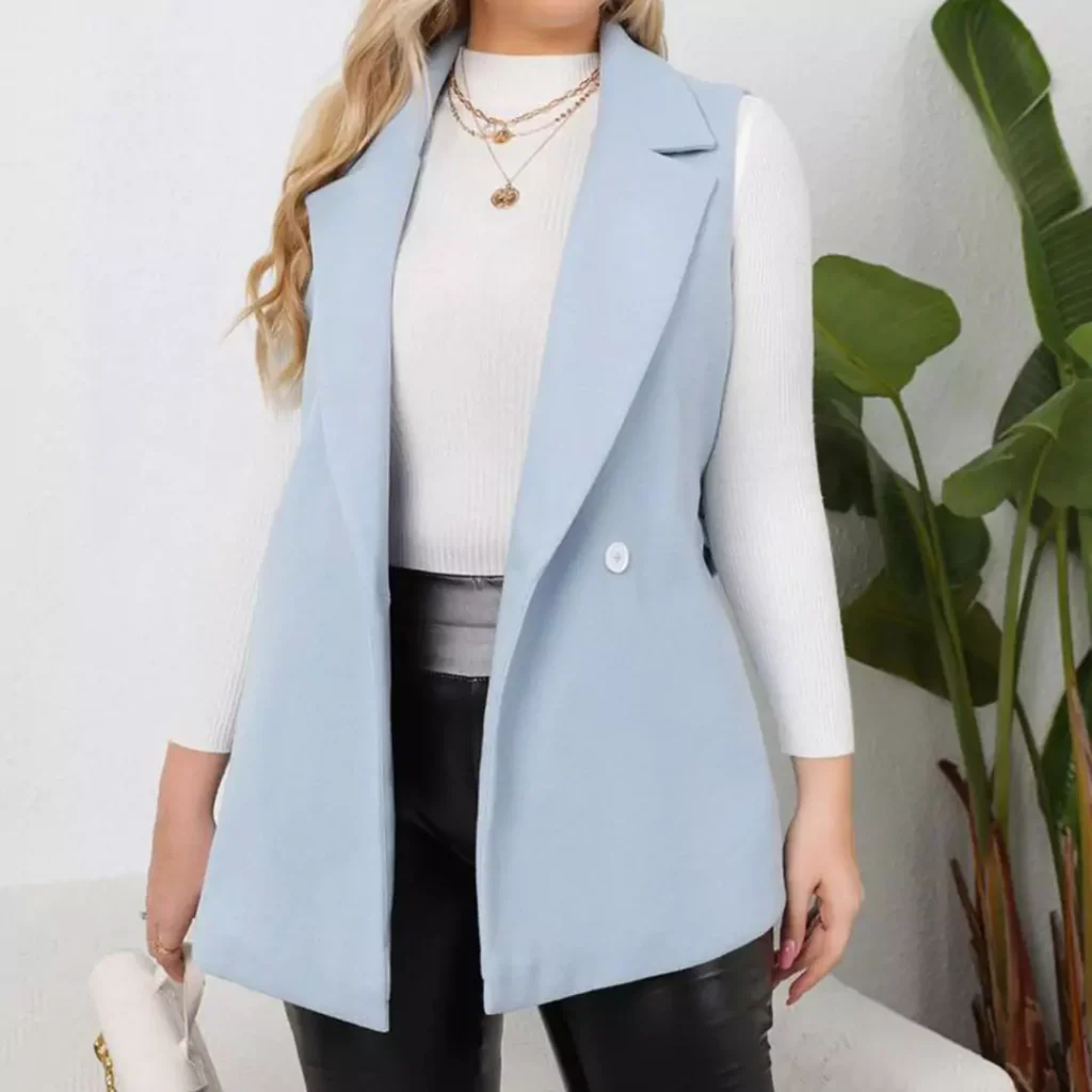 stylish vest outfits for women of 2024 