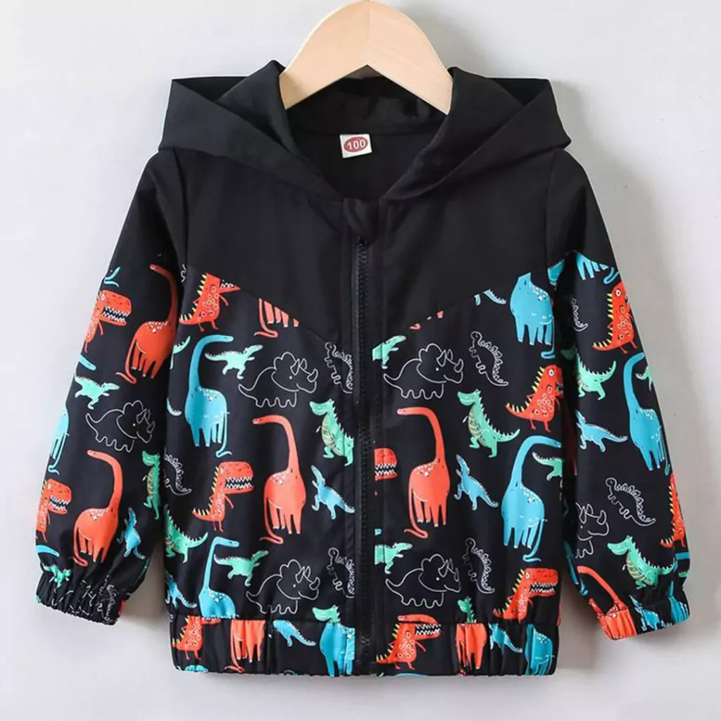 fashionable windproof jackets for boys 