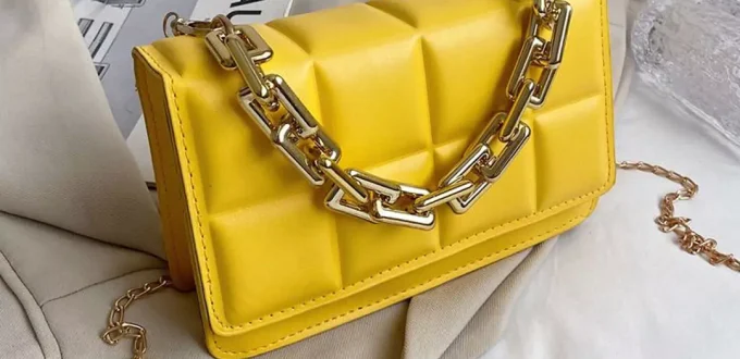 Beautiful Women's yellow bags