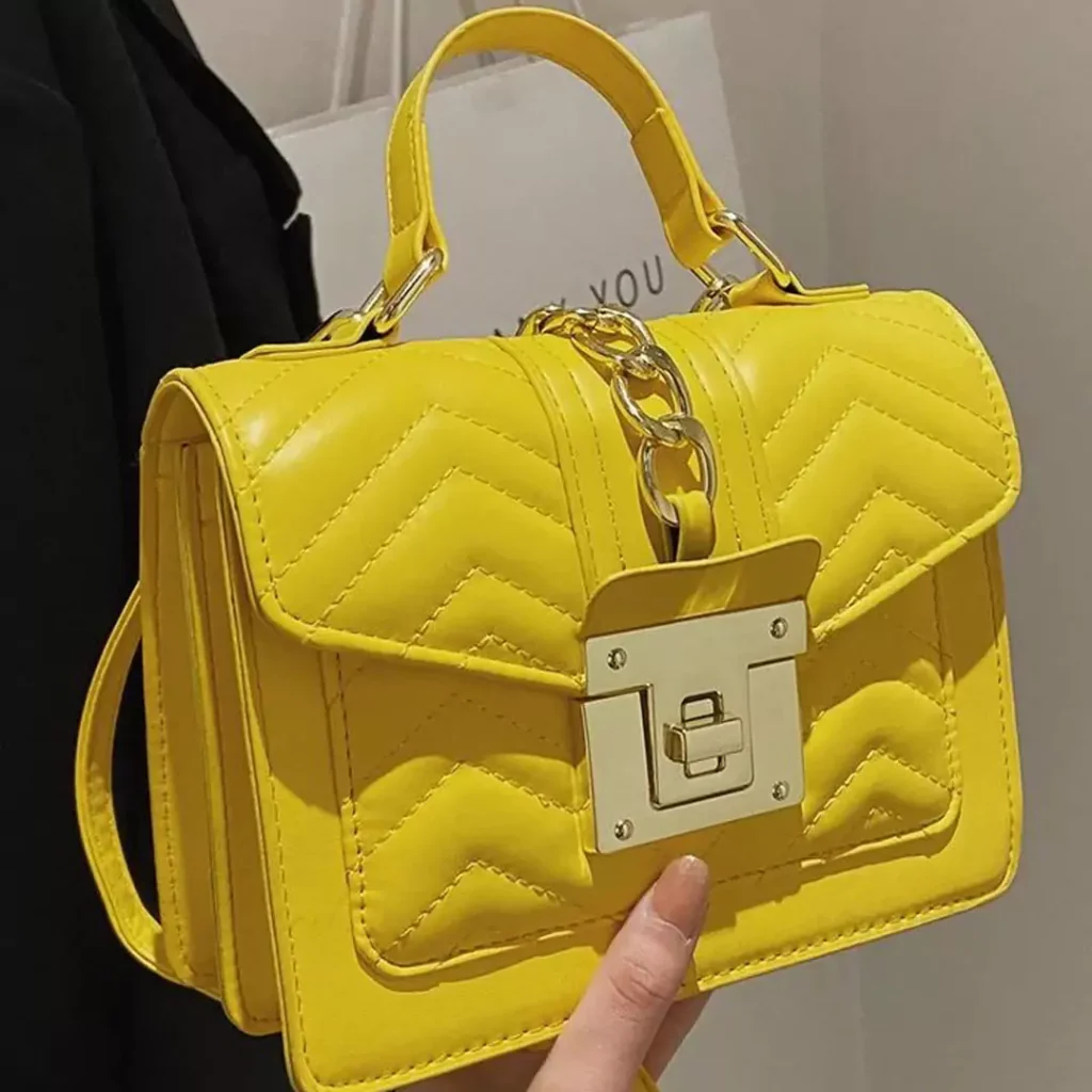 Stylish and special Women's yellow bags