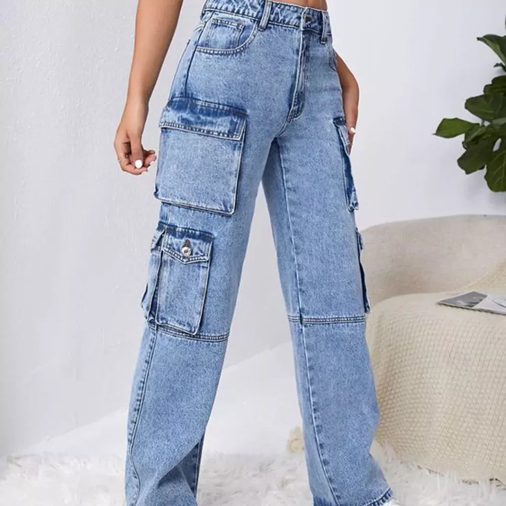 enchanting cargo jeans outfits for ladies of 2024 