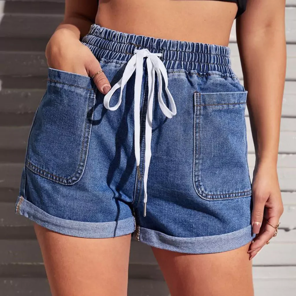 stylish women's jean shorts 