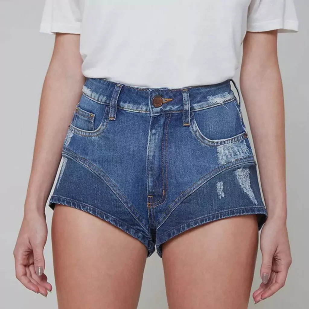 chic women's jean shorts 