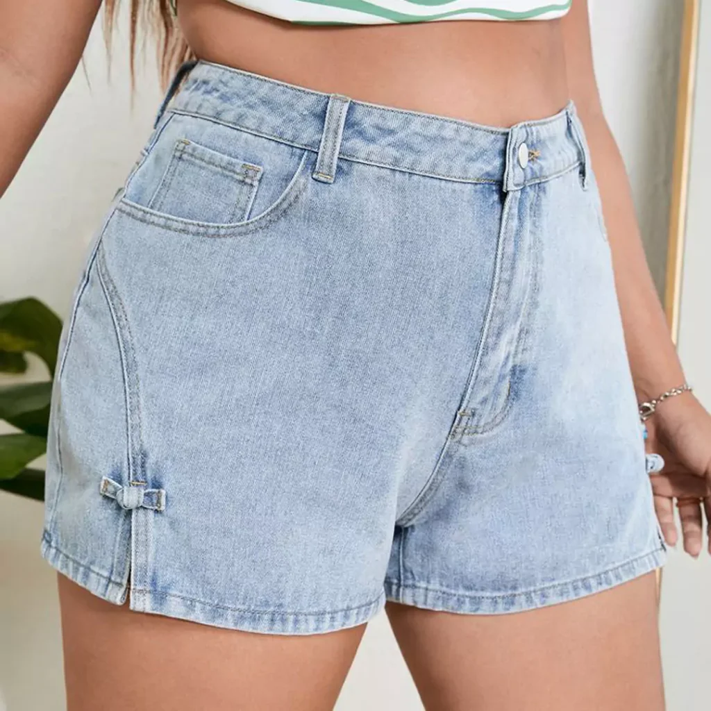 classy women's jean shorts 