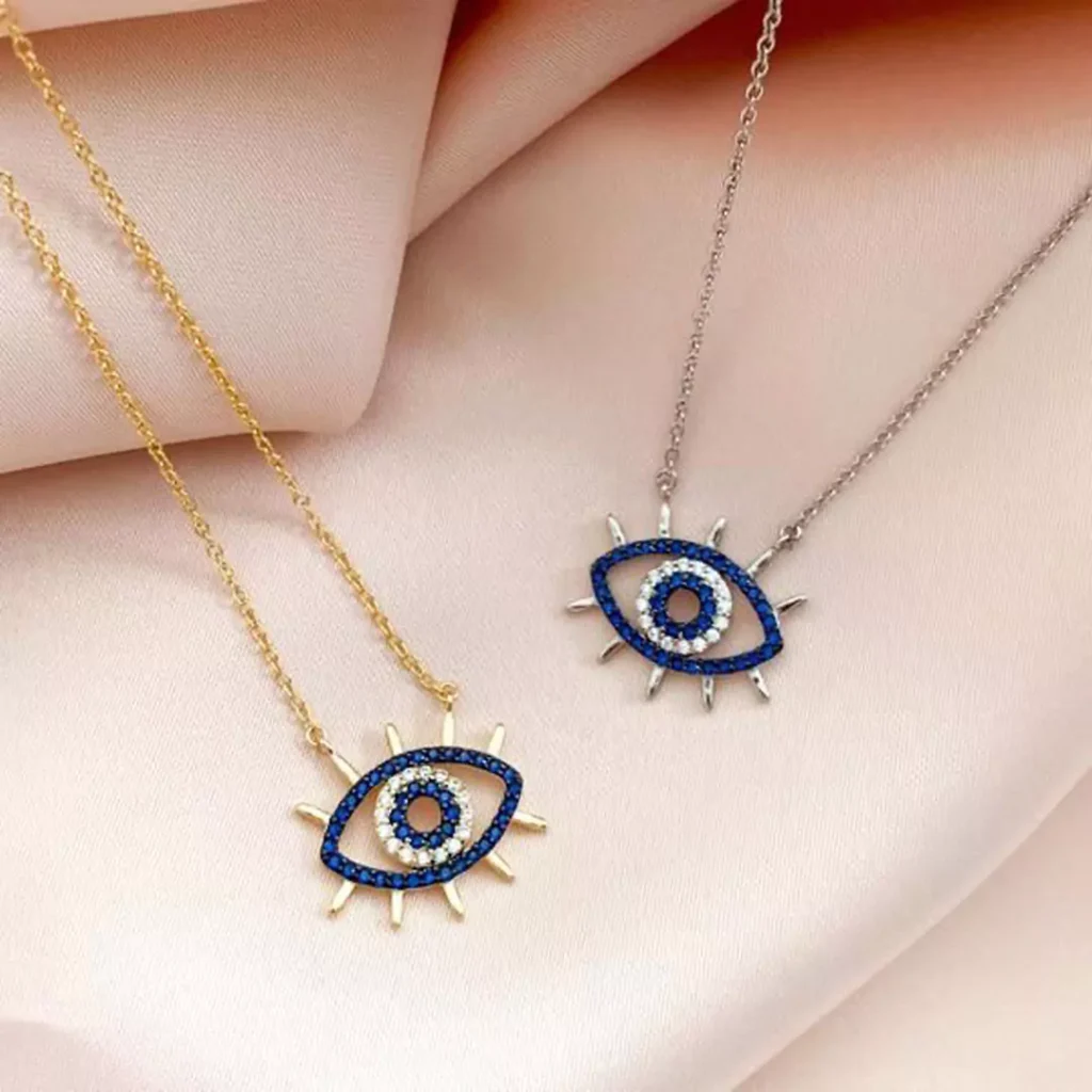 Stylish and special necklaces with eye design