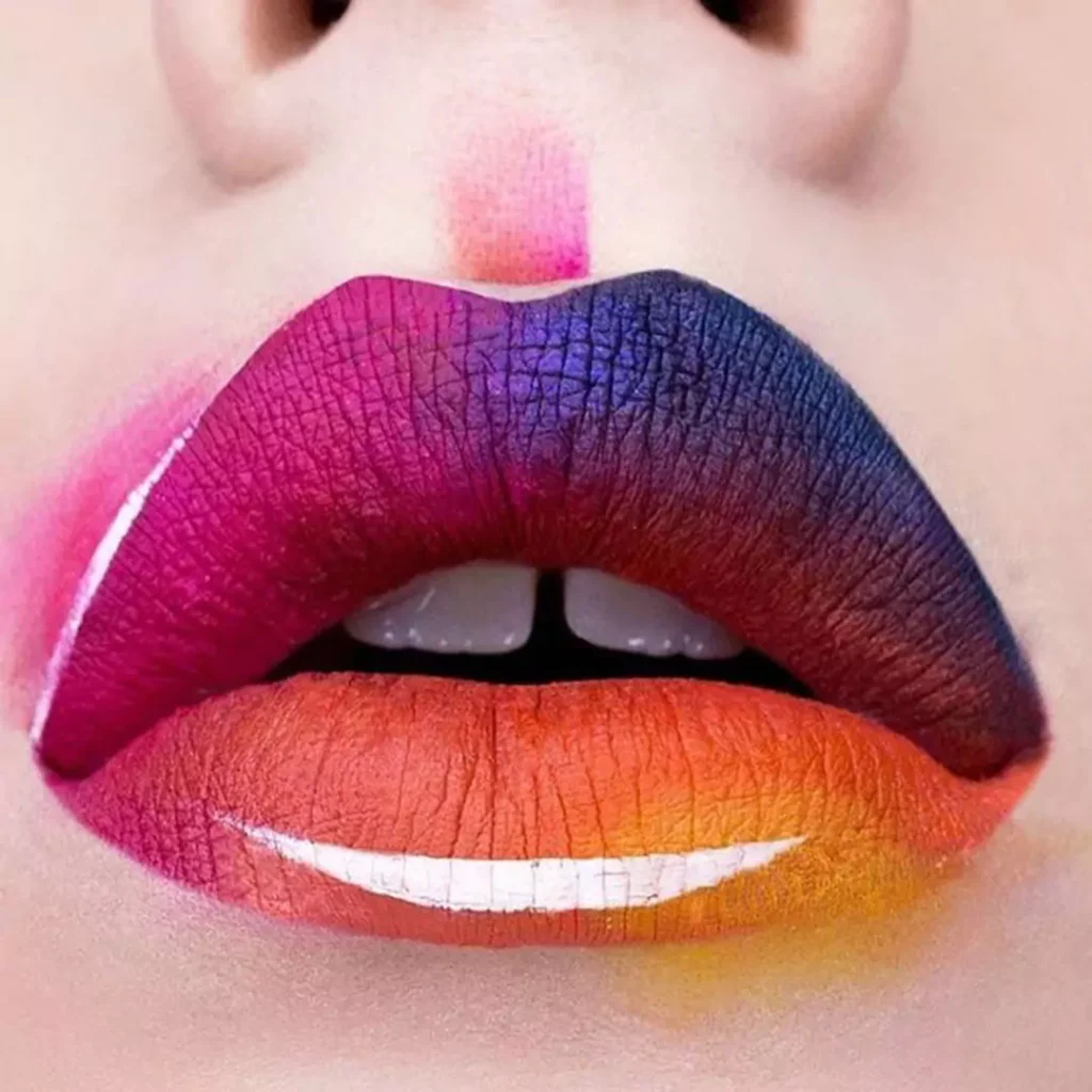 Special ombre lipstick