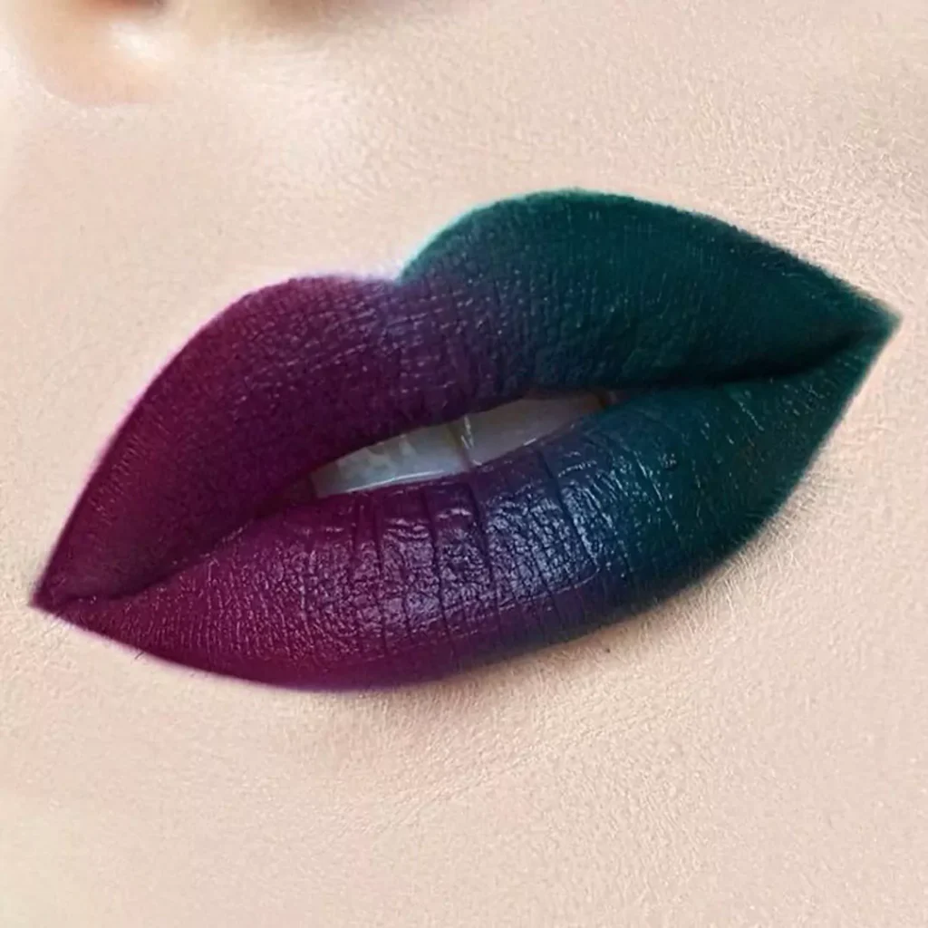 Enchanting ombre lipstick