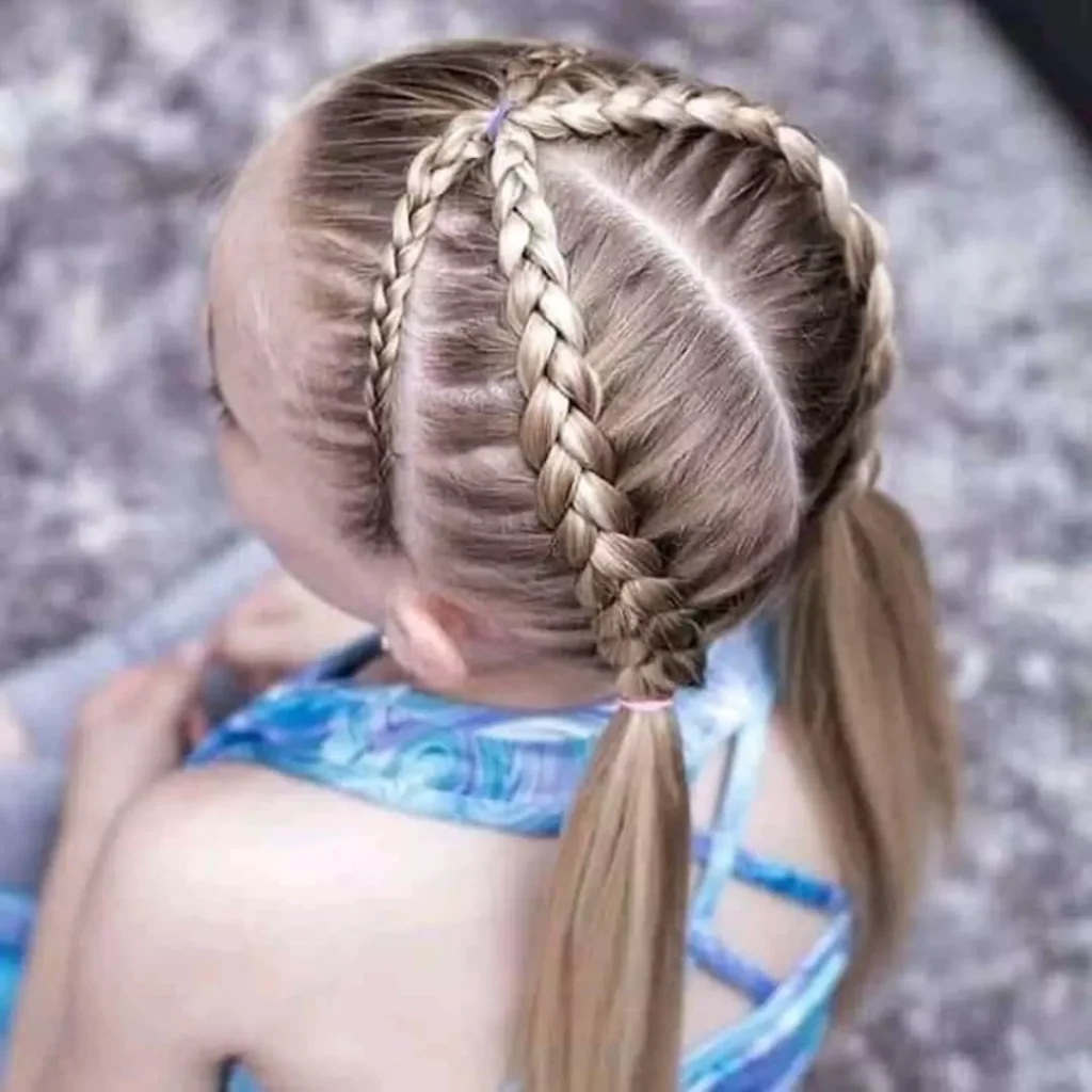 Pleasing Children's hair texture