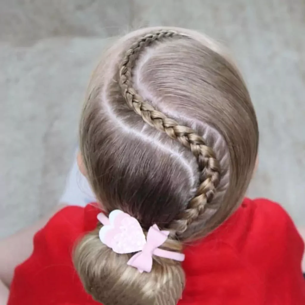 Modern Children's hair texture