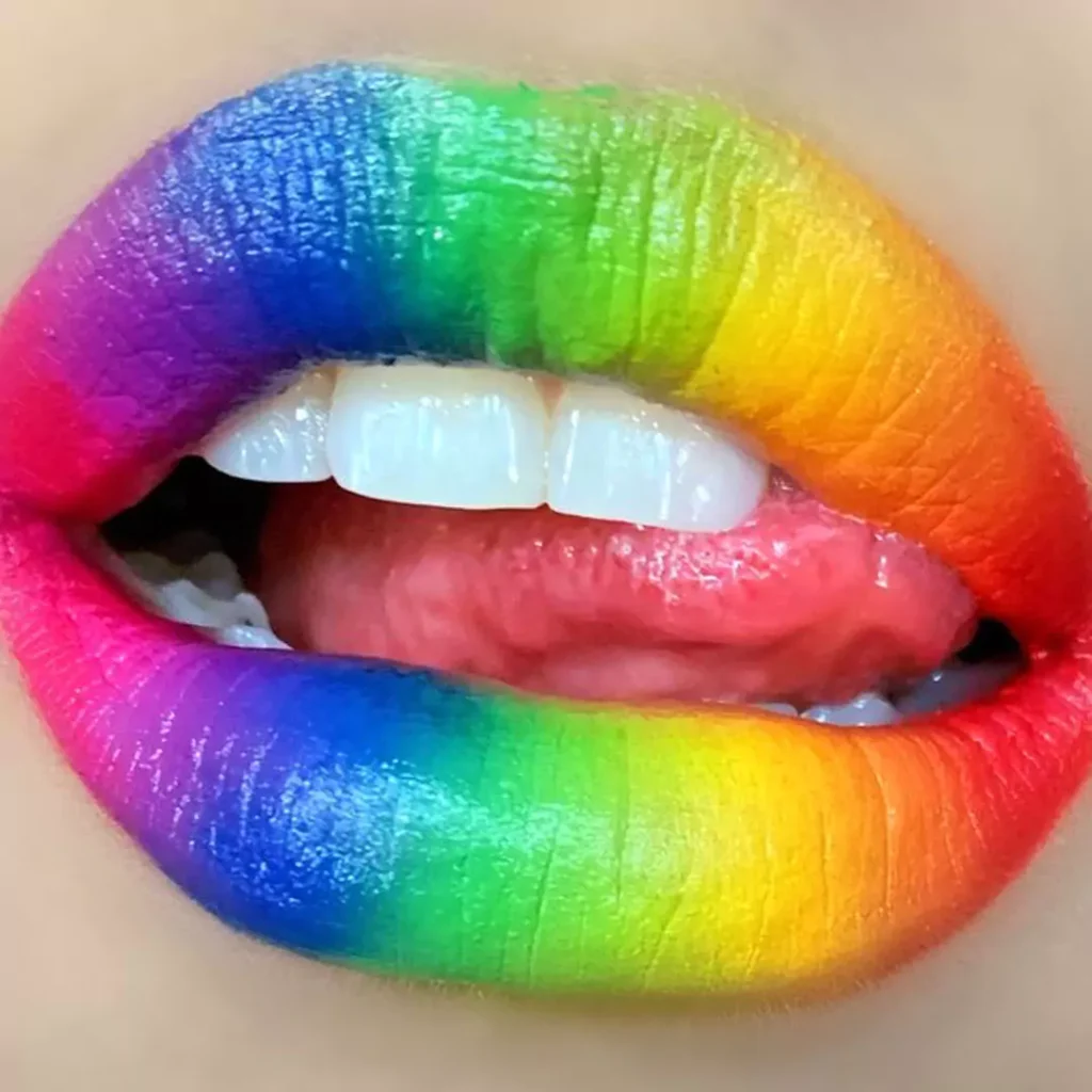 Modern colorful lipstick