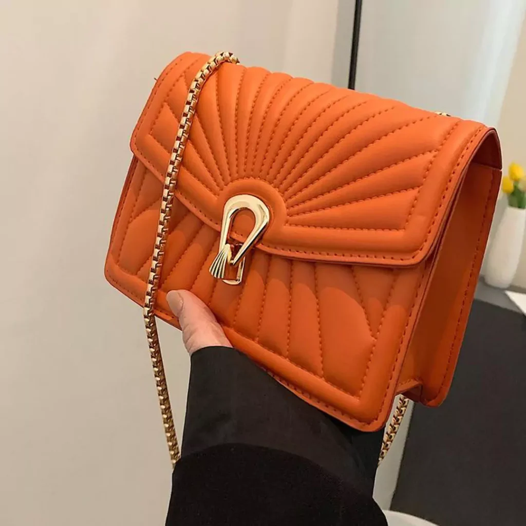 Attractive and special orange bags