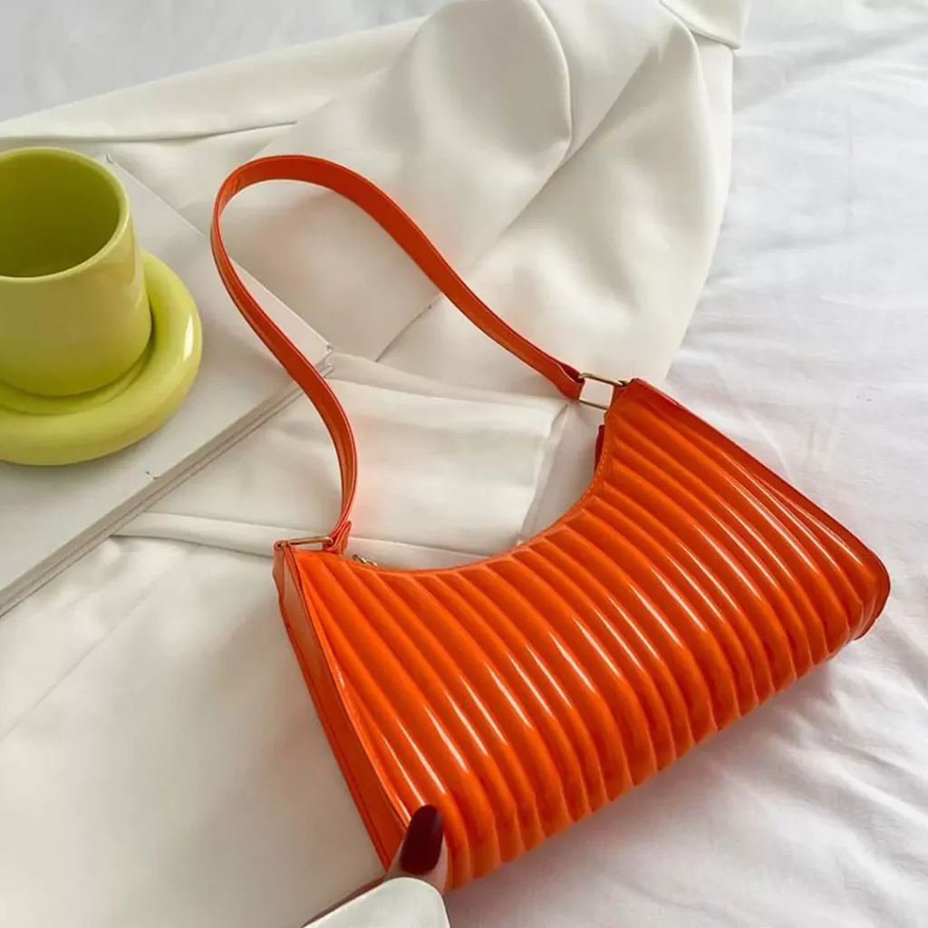 Modern orange bags