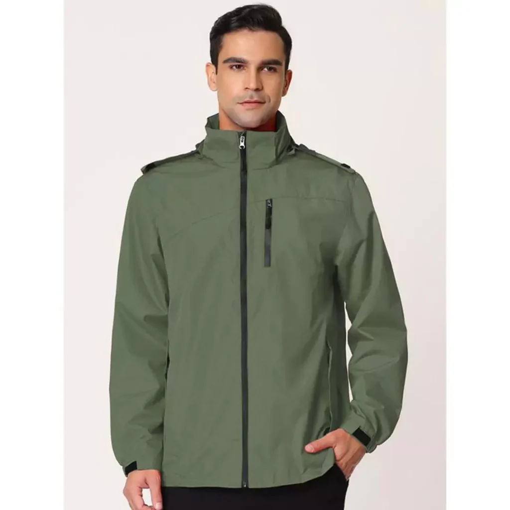 fashionable windproof jackets for men 