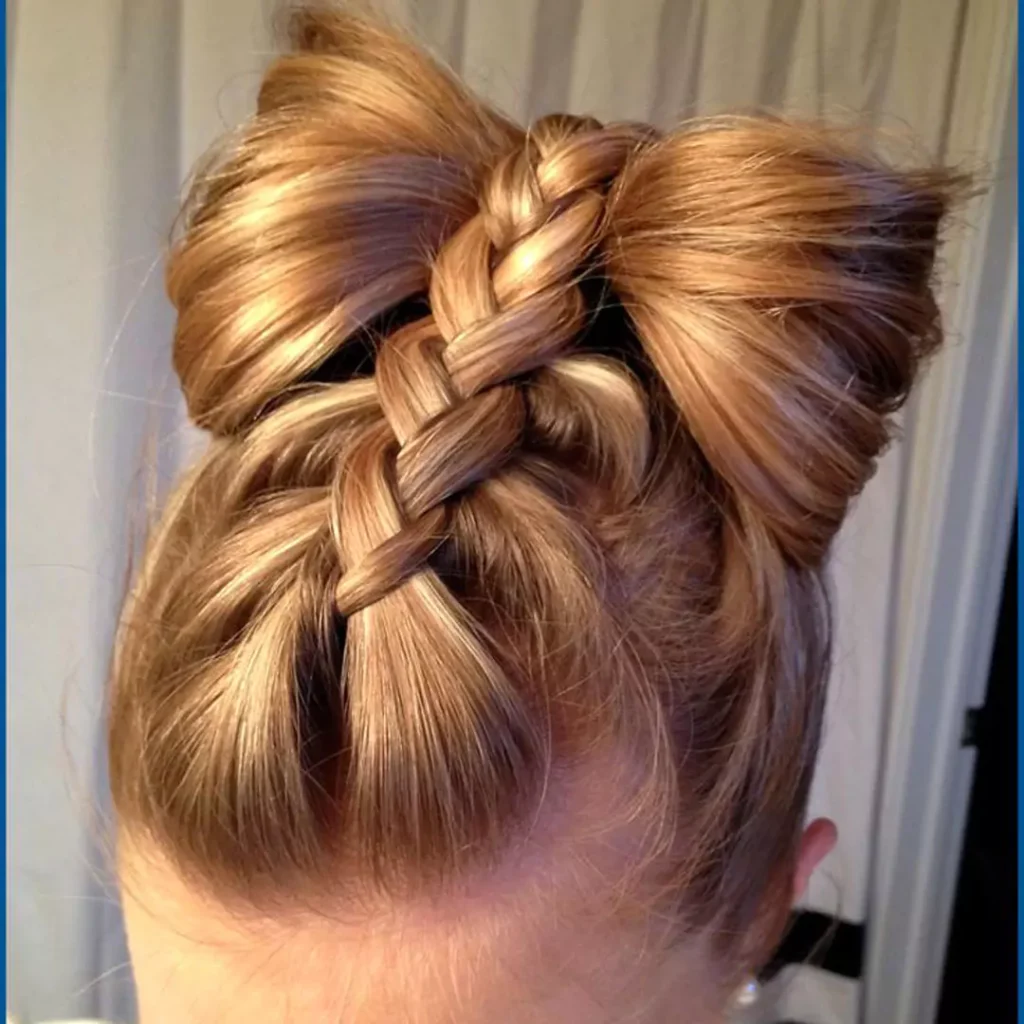 Attractive and special Bow hair styles