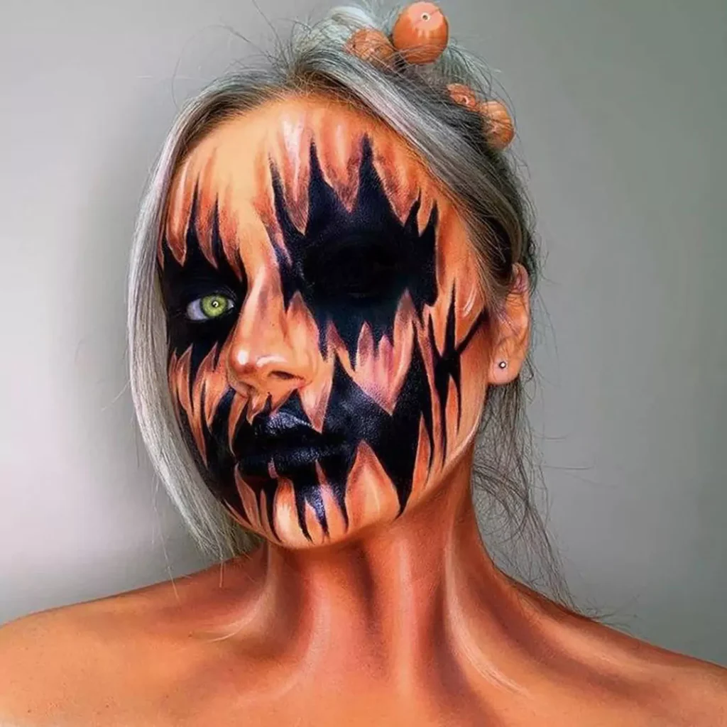 Stylish and special makeup models for Halloween