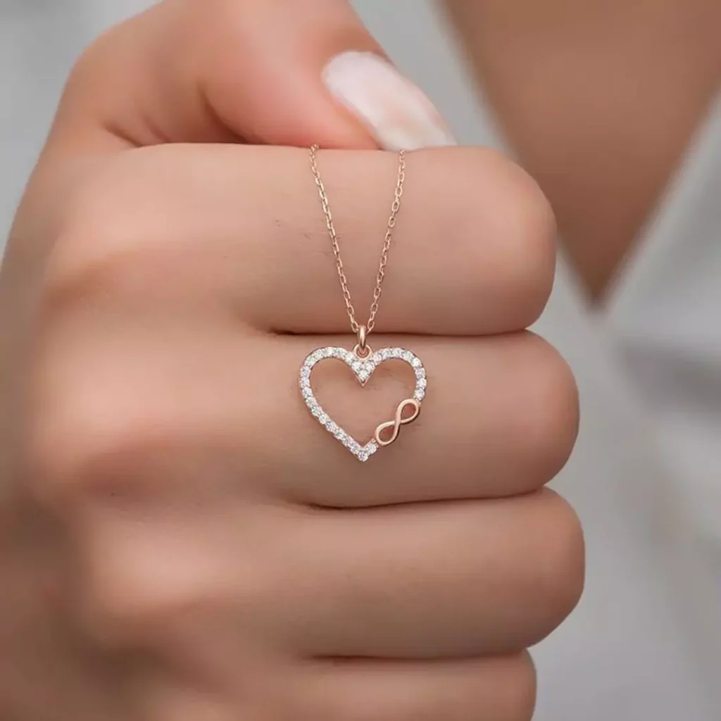 Stylish and special heart necklaces