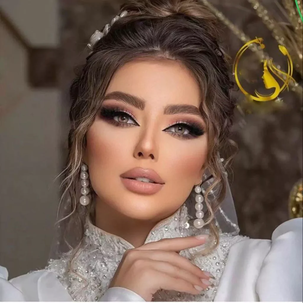 Beautiful and charming bridal makeup models