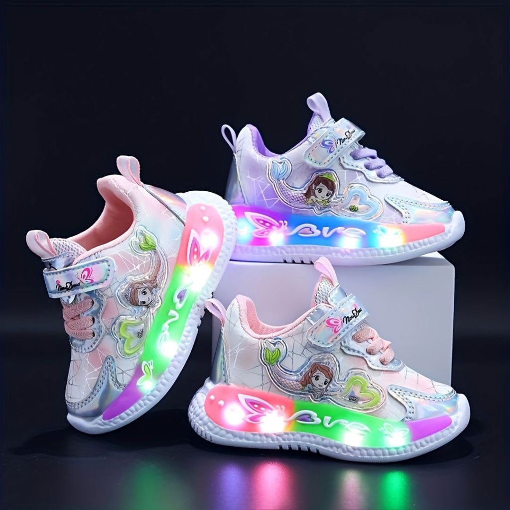 delightful lighted shoes for girls