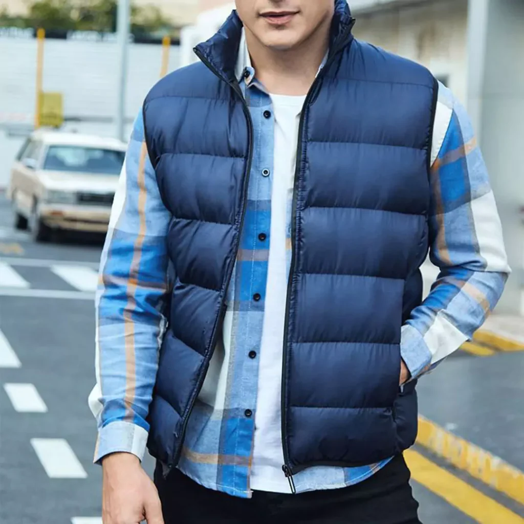 classy puffer vests for men 