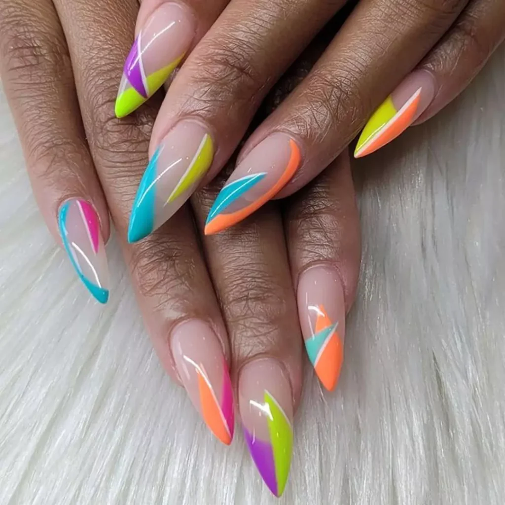 Special Neon nail designs