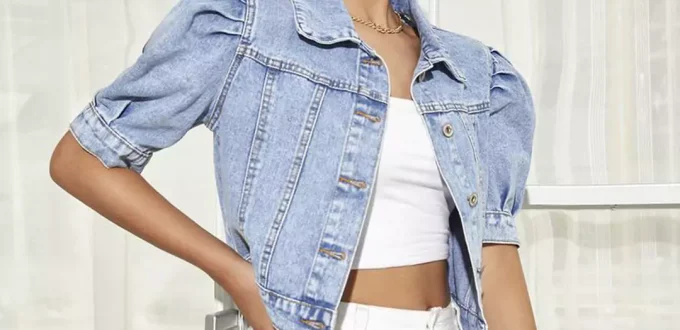 unique short jean jackets for ladies