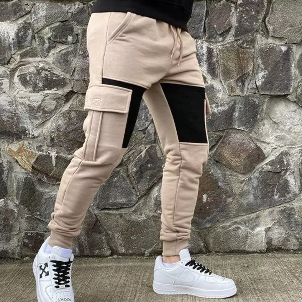 deceptive cargo jogger pants of men