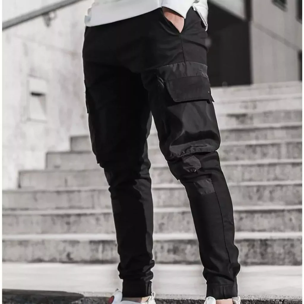 unique cargo jogger pants of men