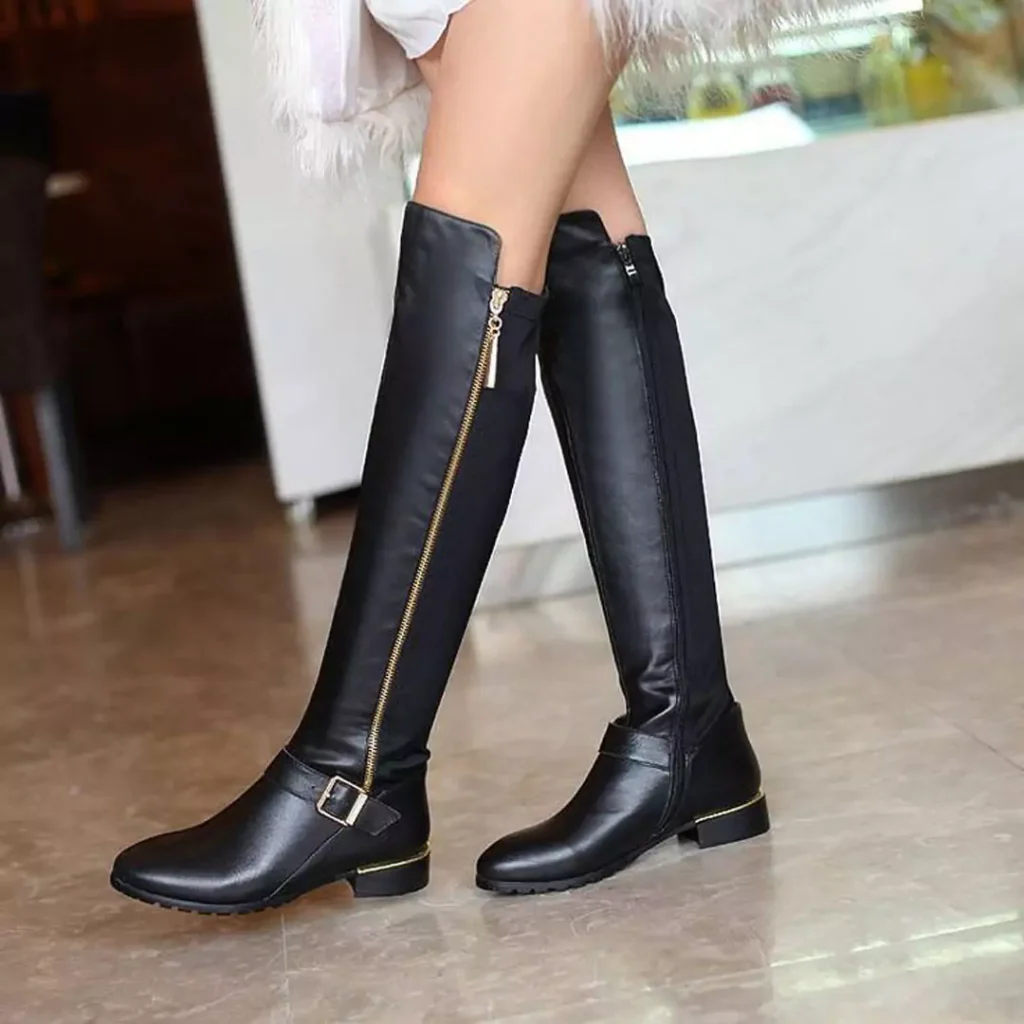 unique knee-high boots for women 