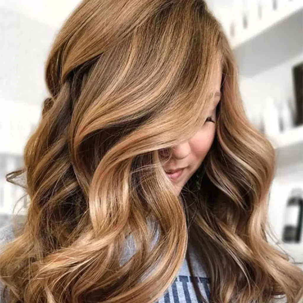 Deceptive Honey hair color