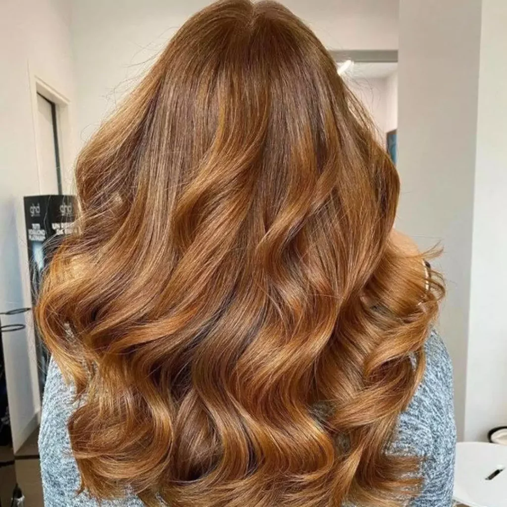 Stylish and special Honey hair color