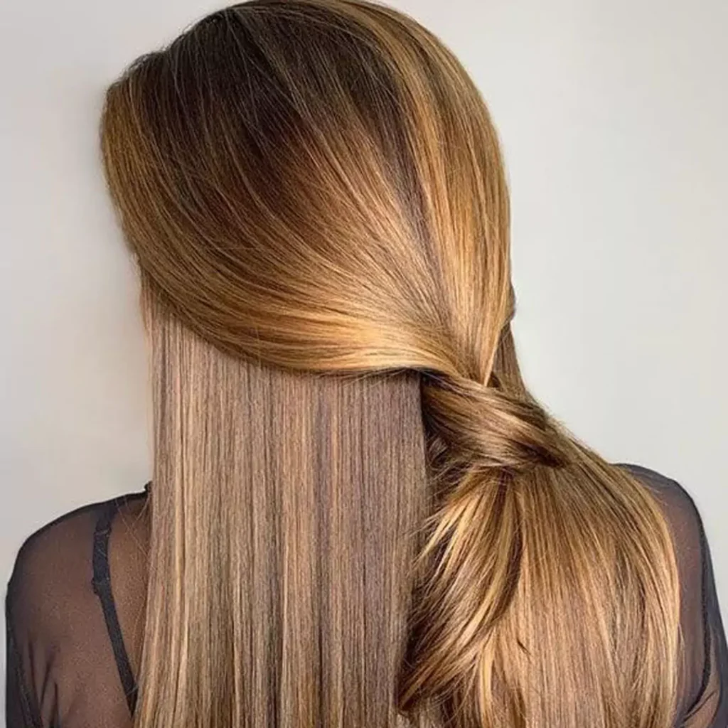 Attractive and special Honey hair color