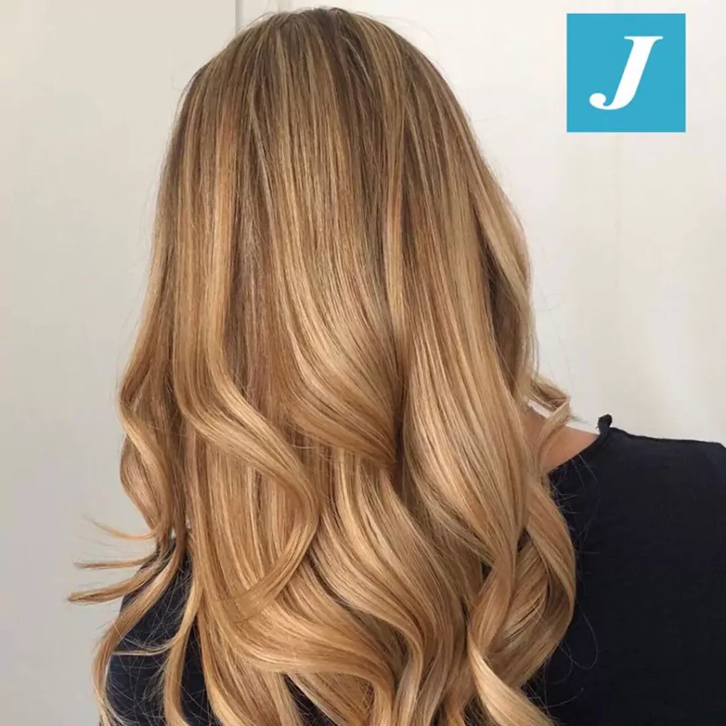 Attractive Honey hair color