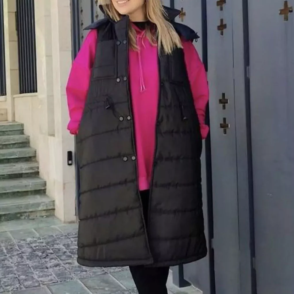 deceptive puffer vest for women 