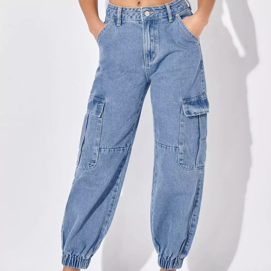 enchanting Mom-style jean pants for ladies 