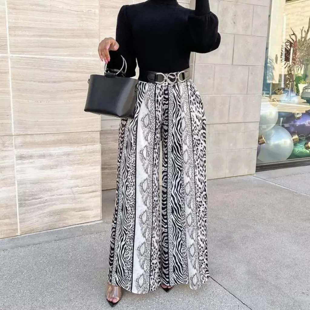 classy wide leg pants for women