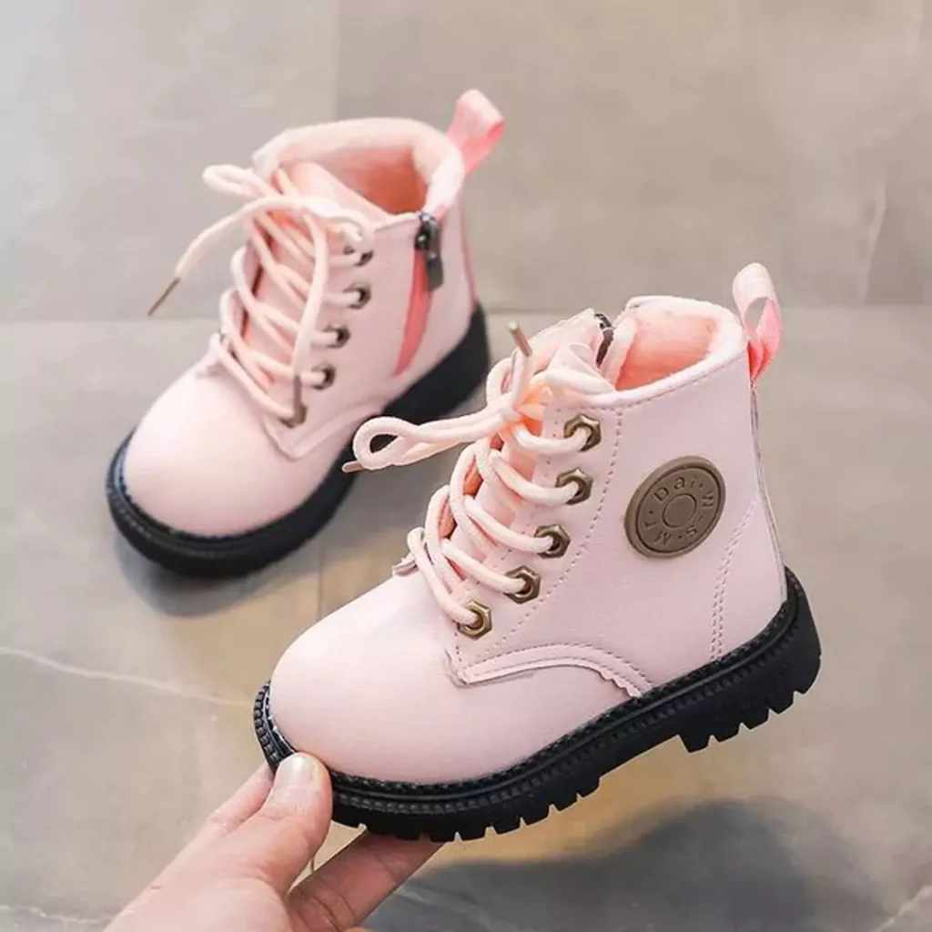 princessy winter boots for baby girls