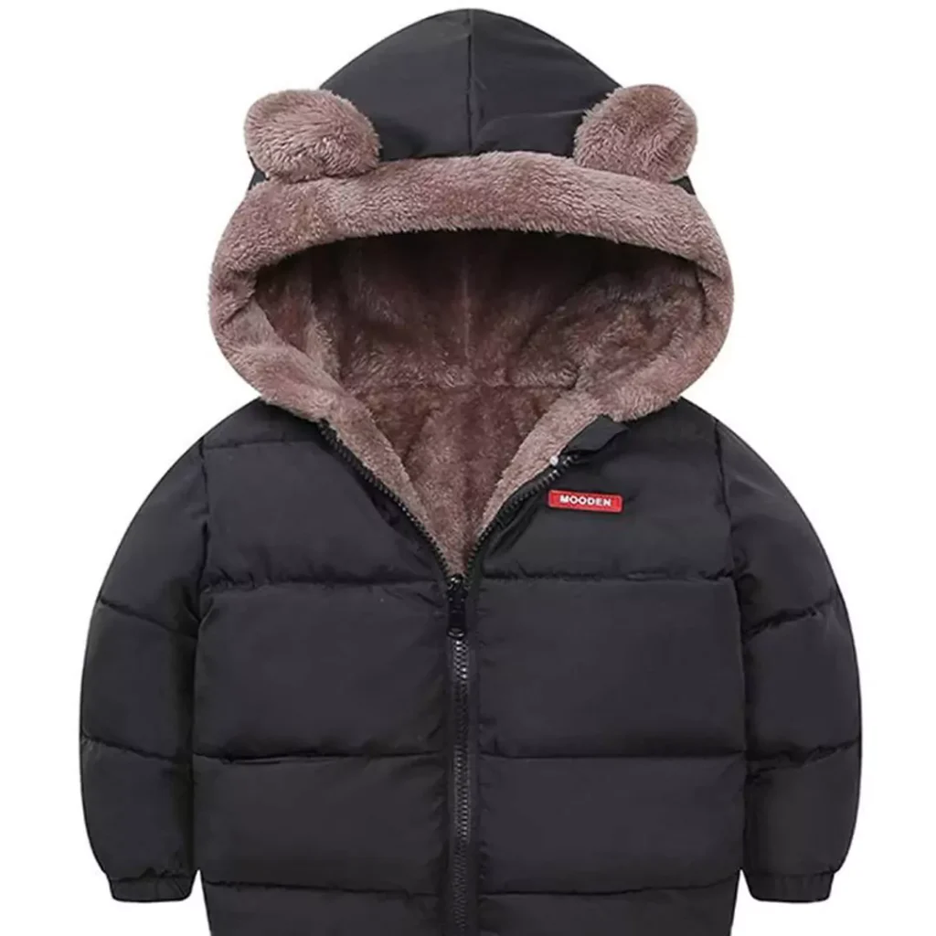 fuzzy winter jackets for baby boys