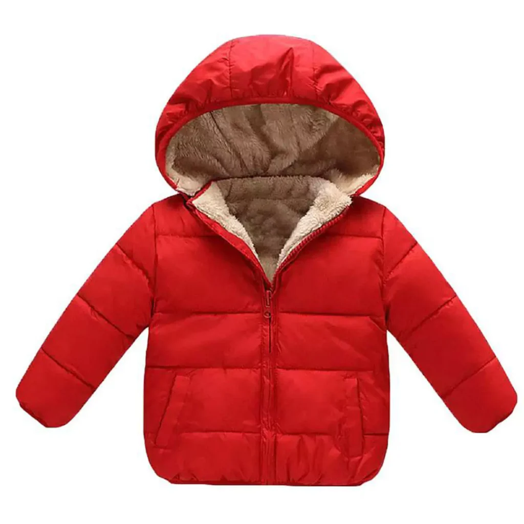 red winter jackets for baby boys