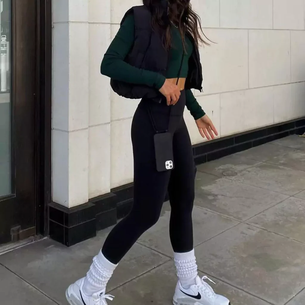 chic winter sporty fashion outfits 