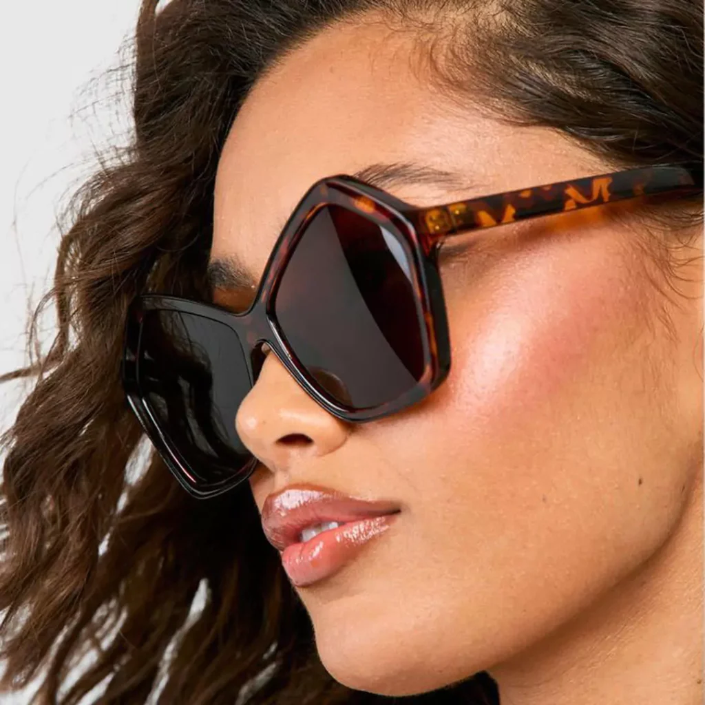 luxurious leopard fashion sunglasses 