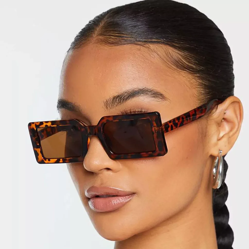 elegant leopard fashion sunglasses 