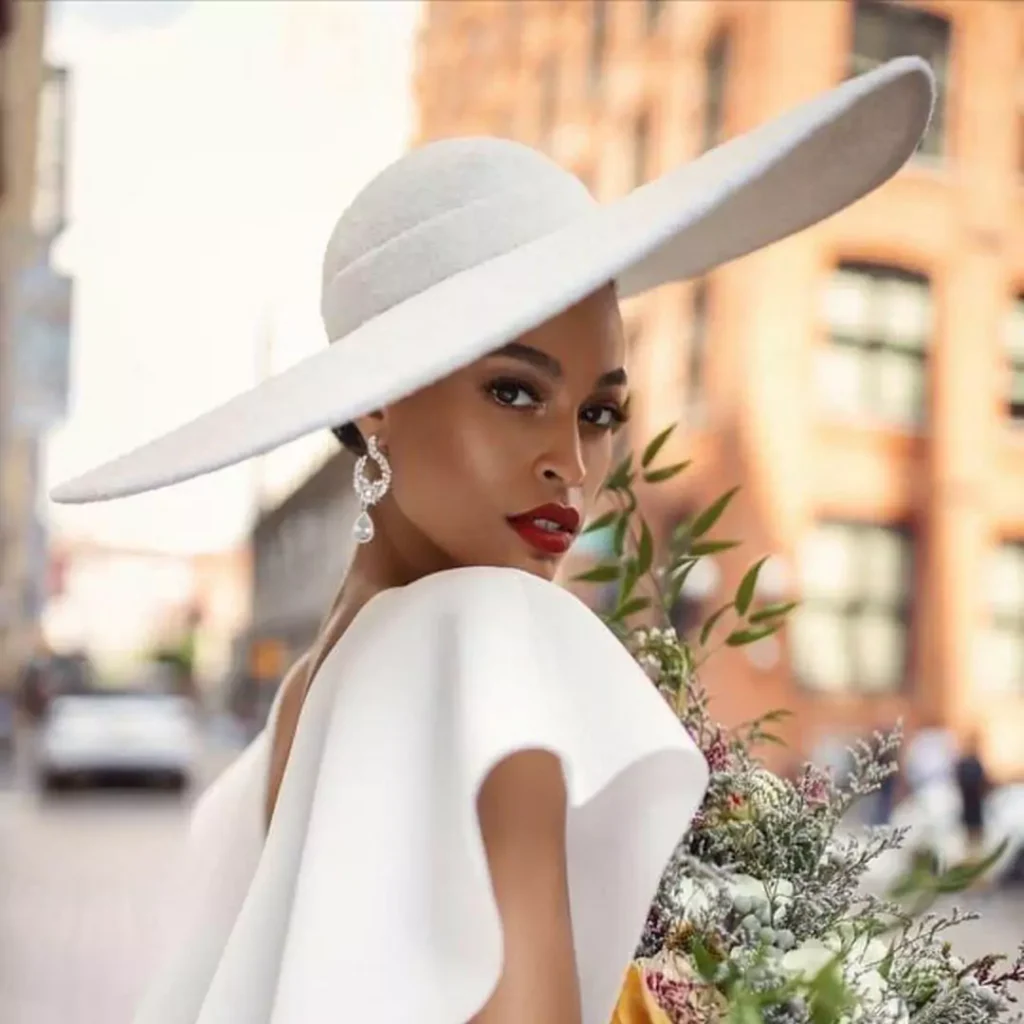 unique bridal hats of 2024 