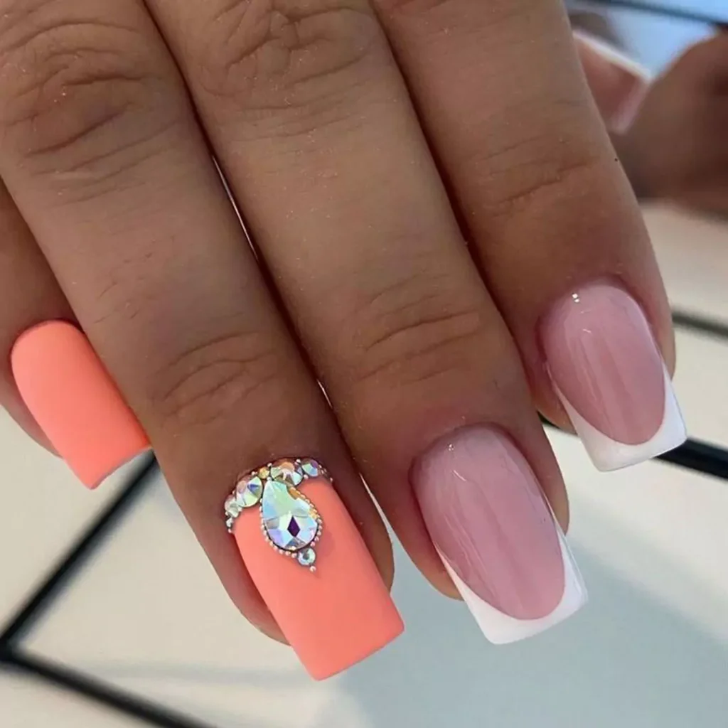 stunning coral nail designs