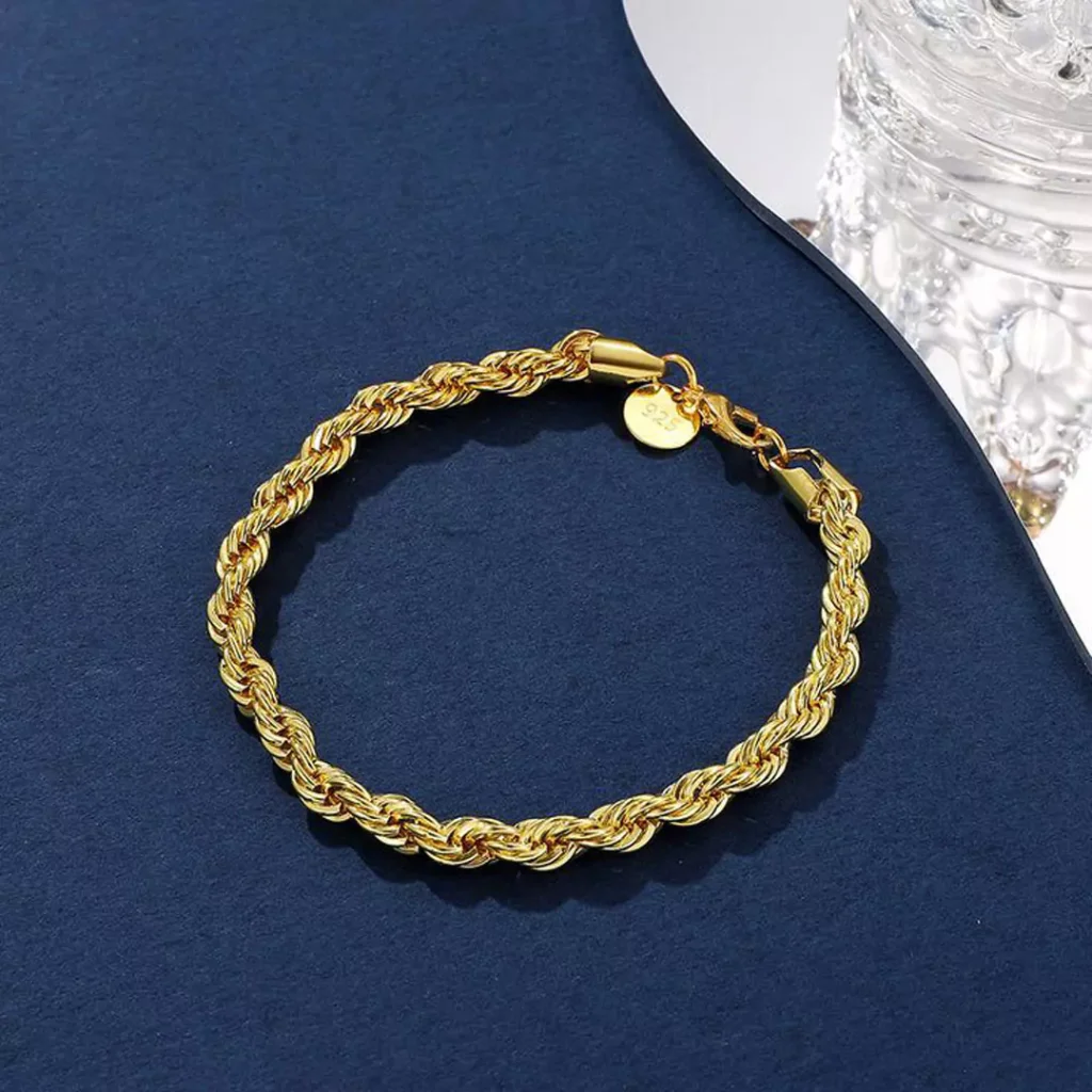 dazzling gold chain bracelets 