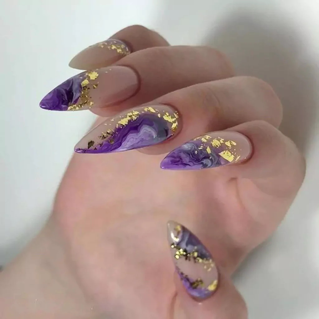 trendy Long Acrylic Nail Designs