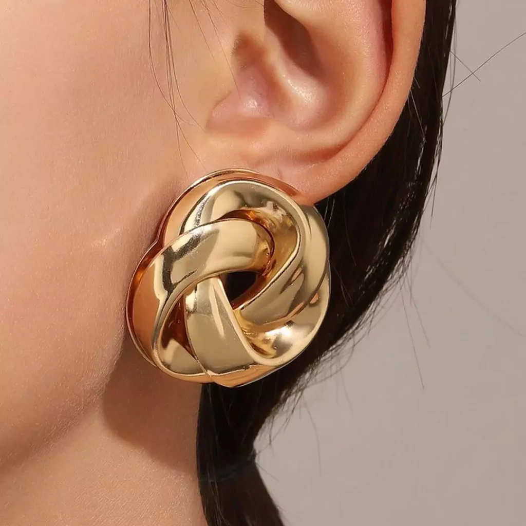 Stylish and Bottega design earrings