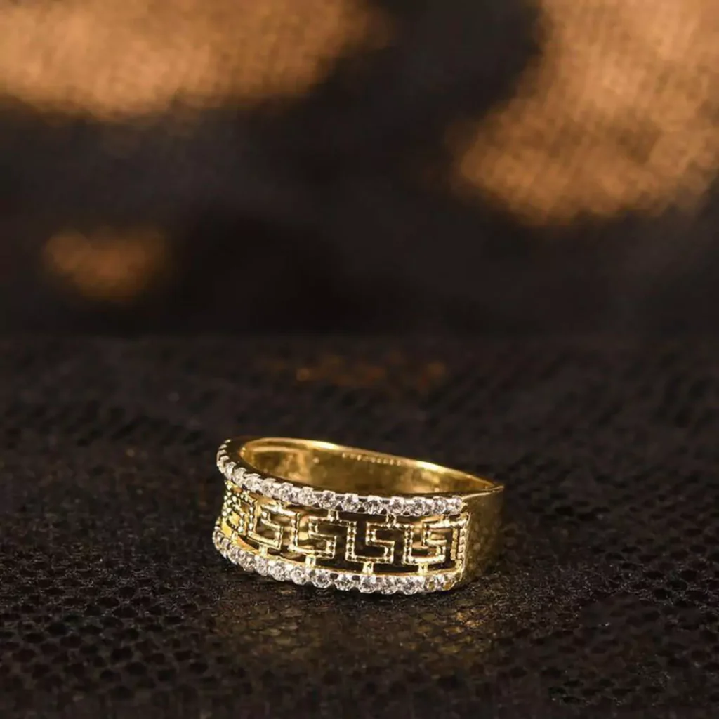 majestic Women's Versace Gold Rings